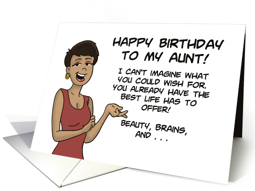 Black Aunt Birthday You Already Have The Best Life Has To Offer card