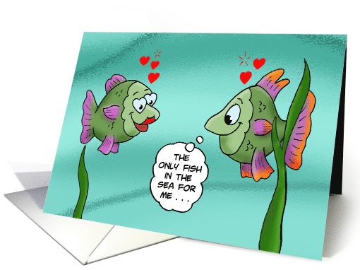 Cute Anniversary Card For Wife Only Fish In The Sea For... (1685238)