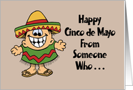 Humorous Cinco De Mayo From Someone Who Only Knows Those Words card