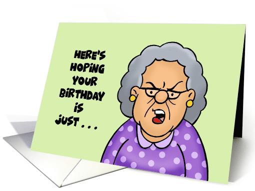 Humorous Adult Birthday Hope It's Just Wucking Fonderful card