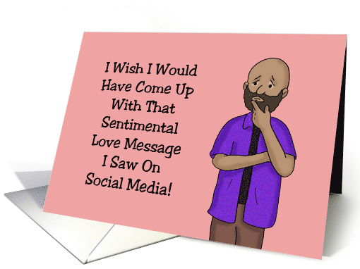 Humorous Girlfriend Birthday With Cartoon Black Man I Wish I Had card