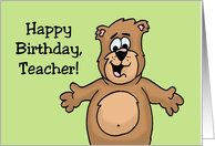 Humorous Teacher Birthday Party Like It’s The First Day Of Summer card