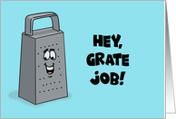 Funny Graduation from First Grade Congratulations With Cartoon Grater card