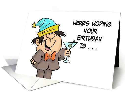 Humorous Birthday Hope Your Birthday Is Full Of Cheer card (1711036)