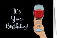 Humorous Birthday It’s Your Birthday Let Us Inebriate card