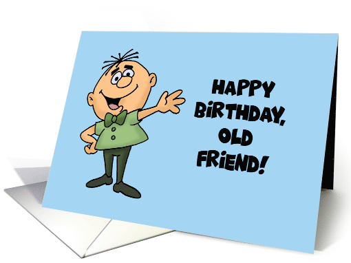 Humorous Birthday With Cartoon Character Happy Birthday... (1716186)