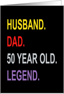 Humorous 50th Father...