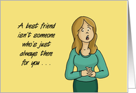 A Best Friend Isn't...