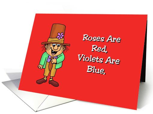 Humorous Romance All Of My Naughty Thoughts Are Of You card (1747750)