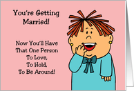 Adult Congratulations On Marriage Now You’ll Have That One Person card