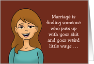 Humorous Spouse...