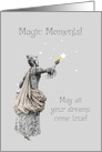 Birthday Enchantment - Magic Moments - Dreams - Magic Wand - Vintage card
