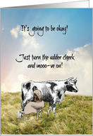 Encouragement - Cow...