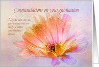 Graduation Dreams for a Young Woman card
