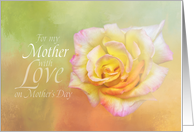 For My Mother With Love on Mother’s Day card