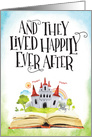 Wedding Congratulations, And They Lived Happily Ever After card