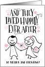 Anniversary, They Lived Happily Ever After, 10 Years and Counting card