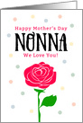 Happy Mother’s Day for Nonna  We Love You! card