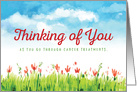 Thinking of You As You Go Through Cancer Treatments card