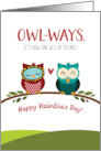 Friend Valentine’s Day We’ll OWLWAYS be Friends card