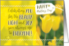 Happy Mother’s Day Celebrating YOU and the Light You Bring to Everyone card