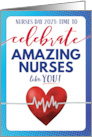 Happy Nurses Day Time to Celebrate Amazing Nurses like YOU card