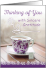 Happy Administrative Professionals Day Thinking of You with Gratitude card