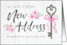 Custom Front We Moved We Have a Brand New Address card