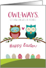 Friend Happy Easter Day We’ll OWLWAYS be Friends card
