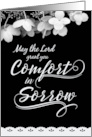 With Sympathy Religious May the Lord Grant you Comfort in Sorrow card