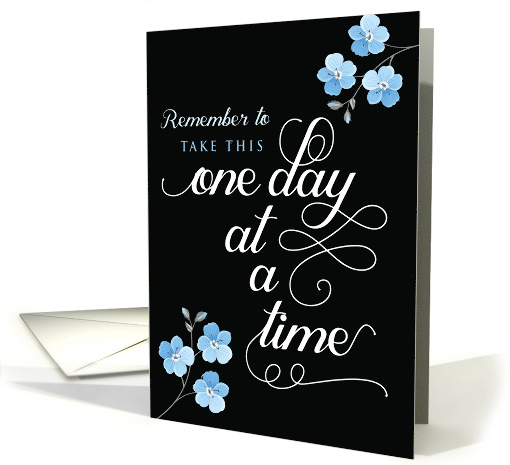 Sympathy, Take This One Day at a Time card (1480868)
