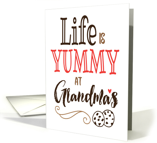 Grandparents Day  Life is Yummy at Grandmas! card (1482818)