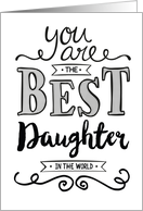 Best Daughter in the...