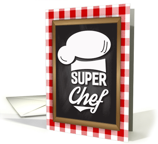 Congratulations Super Chef, Culinary School Grad card (1491198)