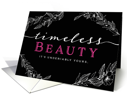 Thinking of You For Her  Timeless Beauty. It's Undeniably Yours. card
