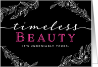 Thinking of You For Her  Timeless Beauty. It’s Undeniably Yours. card