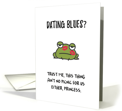 Dating Encouragement for Women, Funny - Dating Blues with... (1518538)