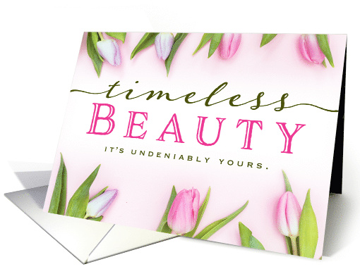 Thinking of You For Her  Timeless Beauty. It's Undeniably Yours. card