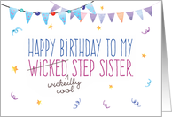 Step Sister Birthday...