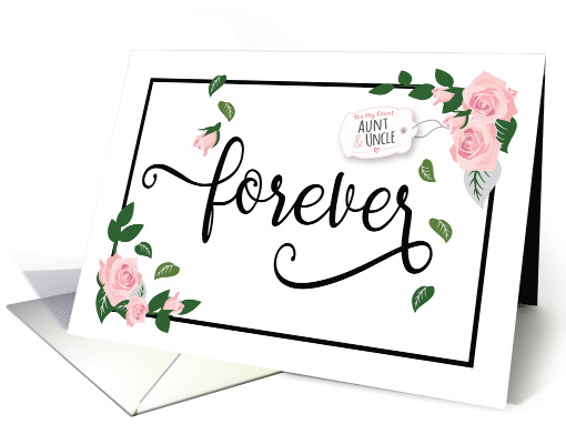Anniversary, Great Aunt and Uncle - You Make it Look So Beautiful card
