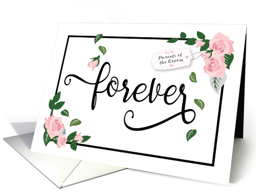 Engagement, Groom Parents  They Will Make Forever Look Beautiful card