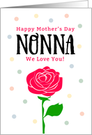 Happy Mother’s Day for Nonna  We Love You! card