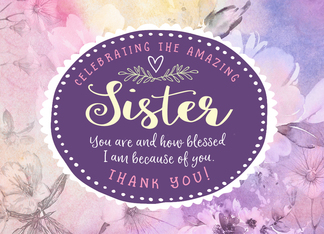Sister Thanks,...