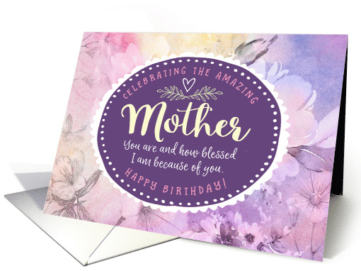 Mother Birthday, Celebrating You & How Blessed I Am... (1559888)