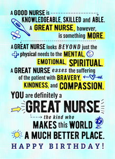 Nurse Birthday, You...