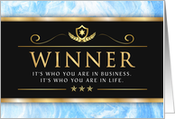 Employee Thanks, You’re a Winner in Business and in Life card