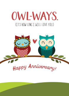 Anniversary OWLWAYS...