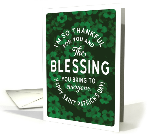 Happy Saint Patrick's Day I Am So Thankful for You and... (1668914)