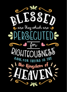 BLESSED are those...