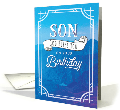 Happy Birthday Son God Bless You on Your Birthday card (1680250)